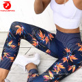 New Sublimation Printed Fitness Leggings For Women